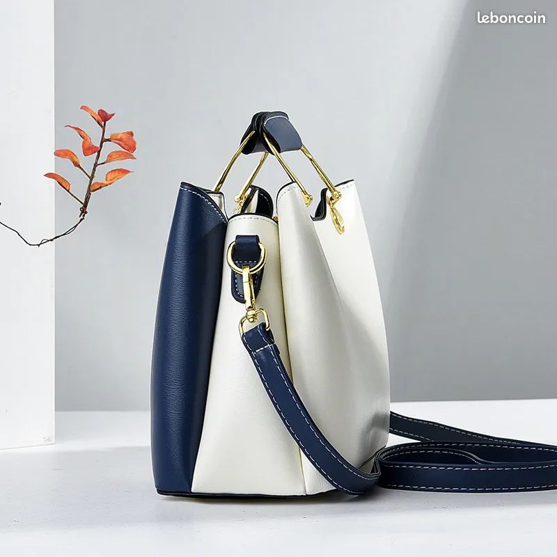 Femmes Grande Toutes Les Saisons Faux Cuir Style Classique Sac À Main (image 2)