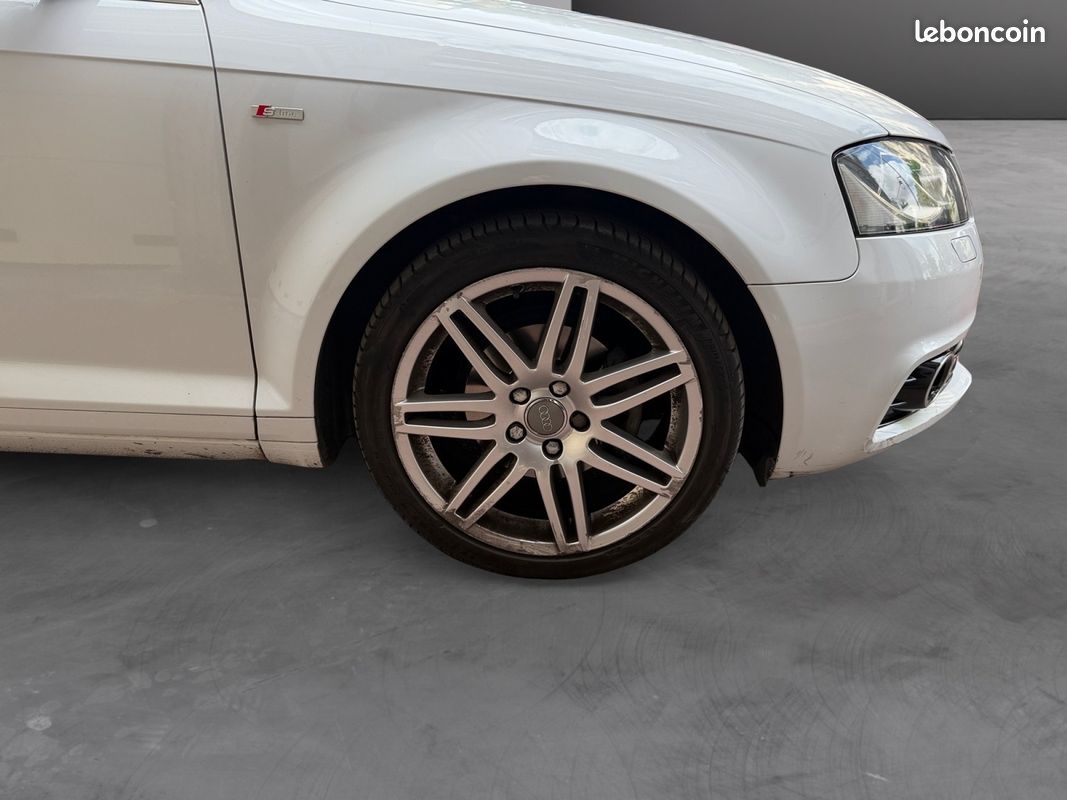 AUDI A3 Cabriolet 1.8 TFSI 160 S LINE PLUS S TRONIC 160Ch Garantie 12 mois (image 16)