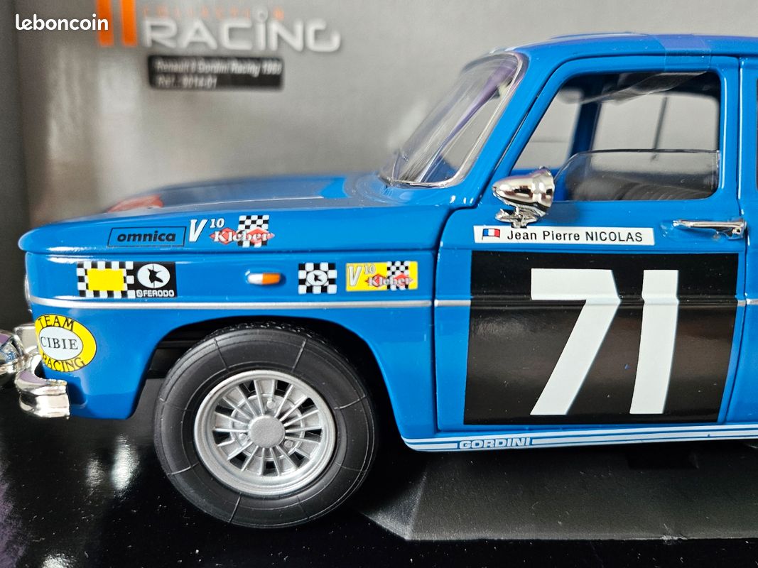 SOLIDO RENAULT 8 Gordini 1300 Rallye Monte Carlo 1969 1:18 EUR 20,00