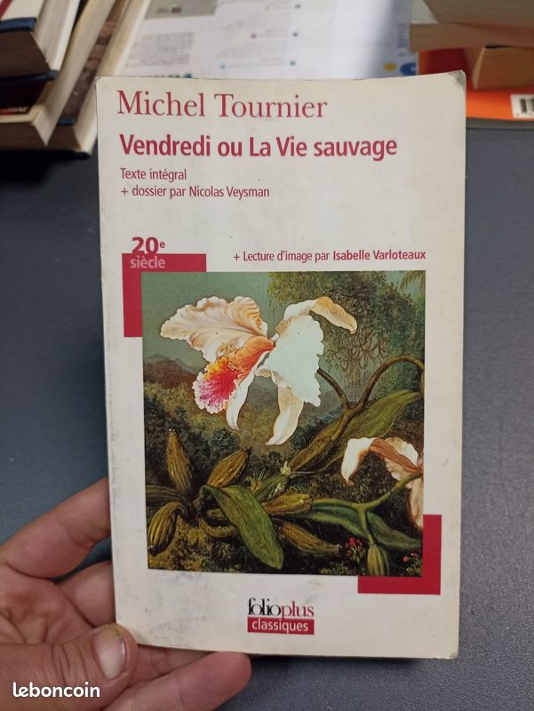 Livre Vendredi ou la vie sauvage Michel Tournier (image 2)