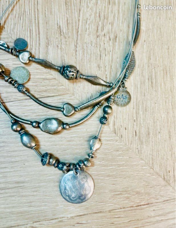 Collier argenté Gas Bijoux (image 2)