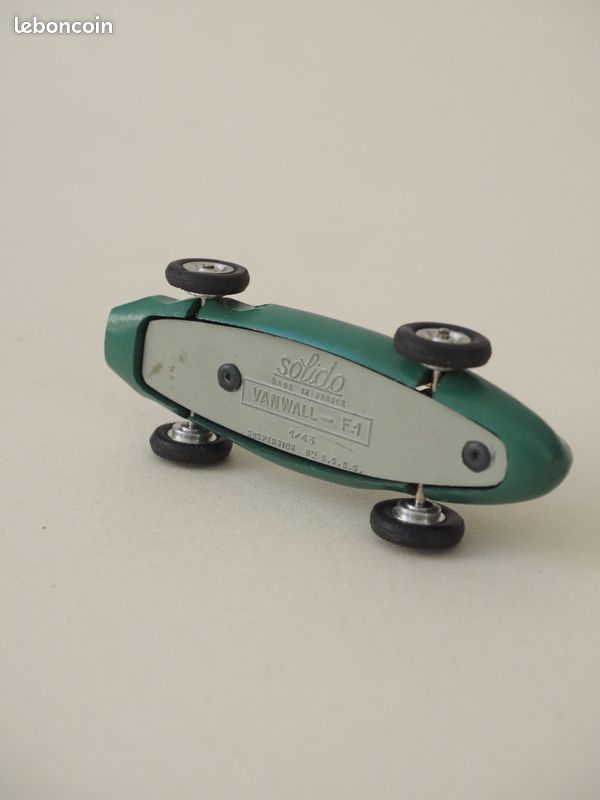 Solido France 1/43 - Vanwall F1 N°8 Verte - Série 100 - 1958-1968
