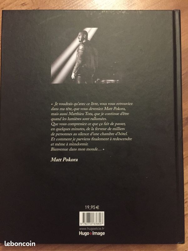 Livre Matt Pokora: De l'autre coté de la scène -confidences (image 2)