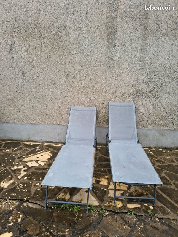 Lot de 2 transats (image 1)