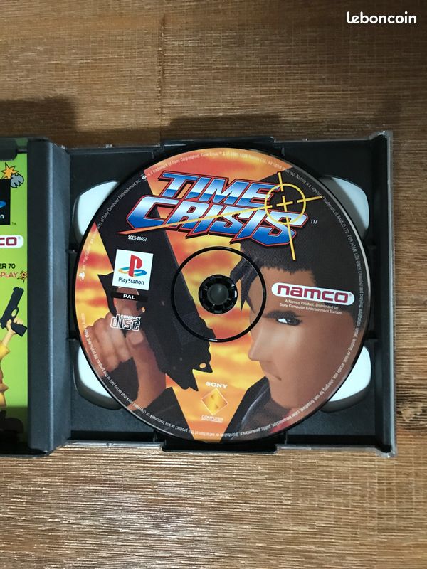 Time Crisis PS1 - Pal FR (boite+Jeu+Notice) (image 4)