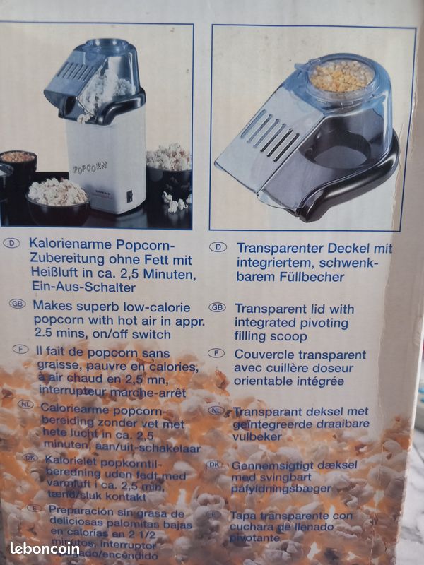 Machine à pop-corn (image 1)