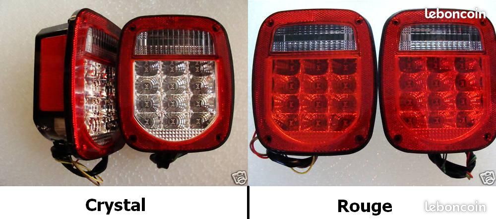 Éclairage LED plaque immatriculation - Toutes Jeep