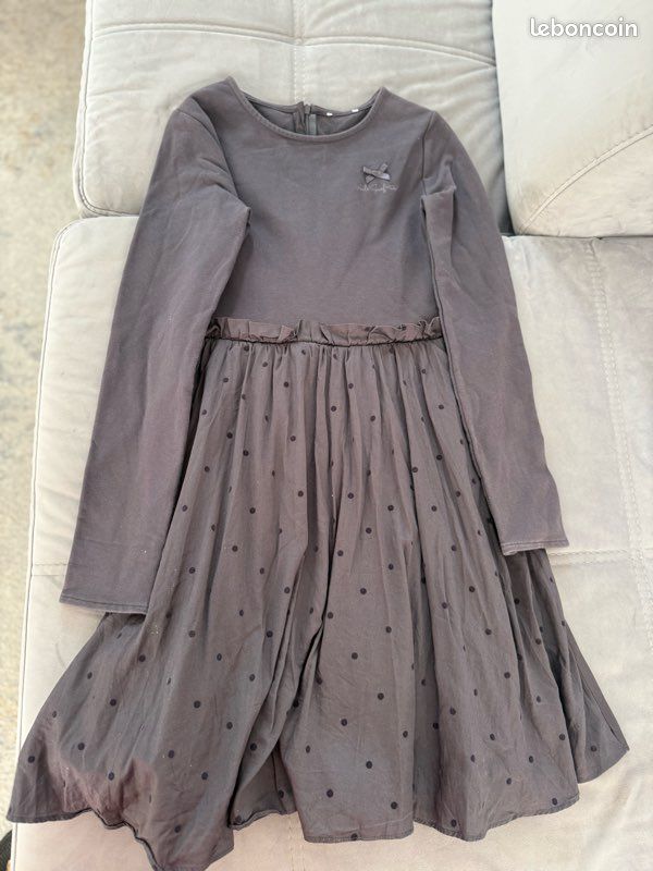 Robe fille Lulu Gaufrette (image 2)