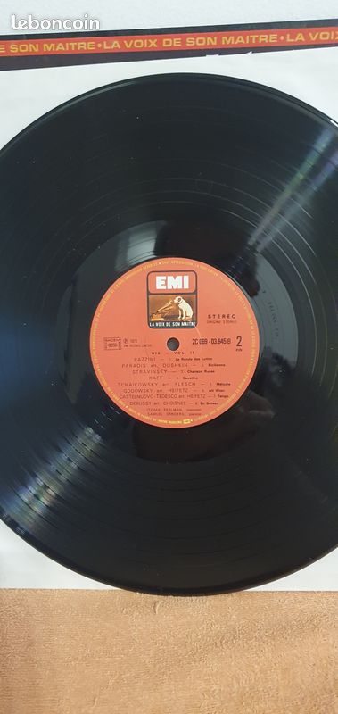 33 tours Itzhak PERLMAN Bis (image 3)