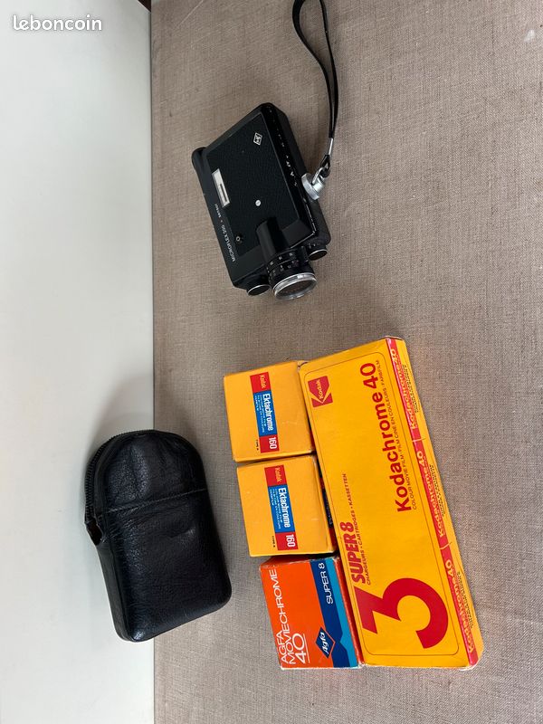 Caméra Agfa Microflex 300 Sensor +Déclencheur Cinéfix+trépie 135