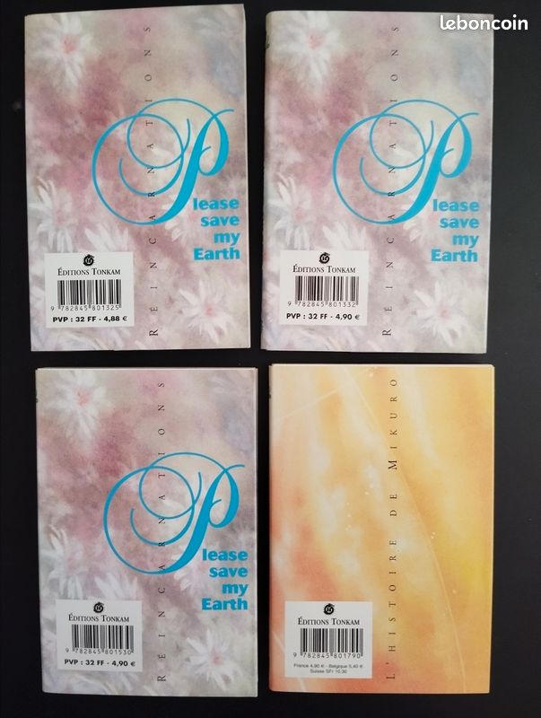 Mangas - Please save my Earth (Intègrale) & Le jeu du hasard - Saki Hiwatari (image 9)