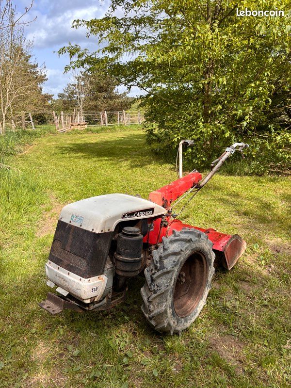 Motoculteur Antonio Carraro 510 Diesel + Charrue (image 2)