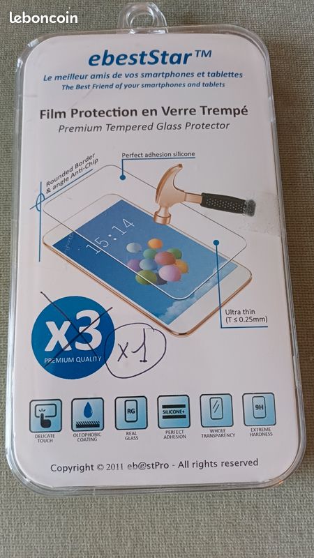 Protection écran Verre Trempé 9H Pour Smartphone Wiko - Modèle Au Choix - Kit D'installation Inclus