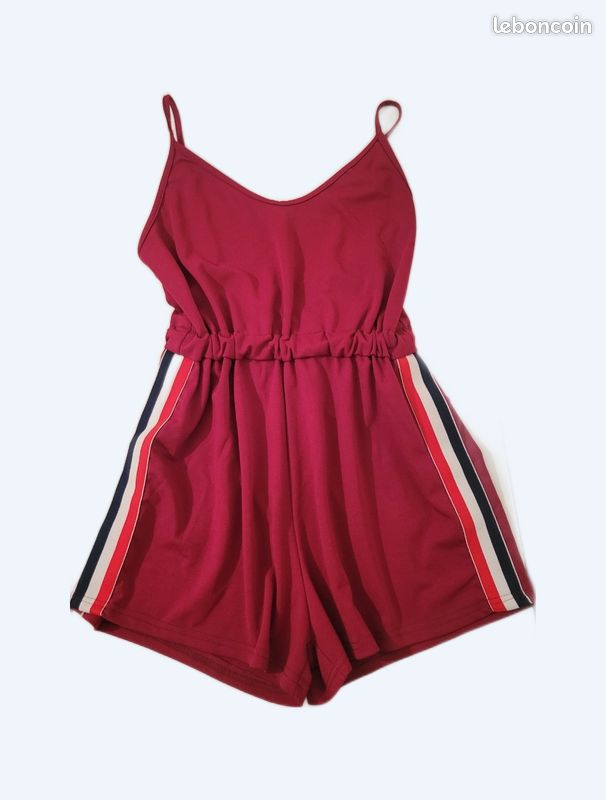 Combishort bordeau (image 1)
