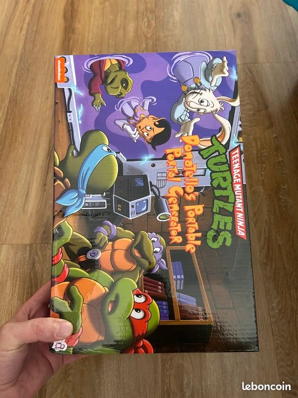 Pack NECA TMNT - Générateur Portable De Donatello - Neuf Sous Blister - 2023