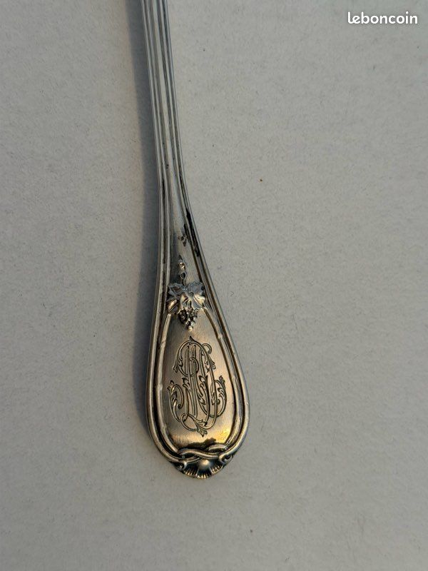 Coquille de baptême argent massif Minerve orfèvre Demarquet Frères XIXème