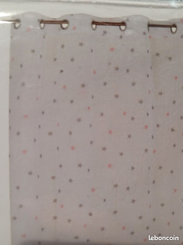 Voilages blancs avec étoiles (image 3)