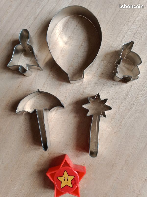 Lot de 6 emporte pièces (image 1)