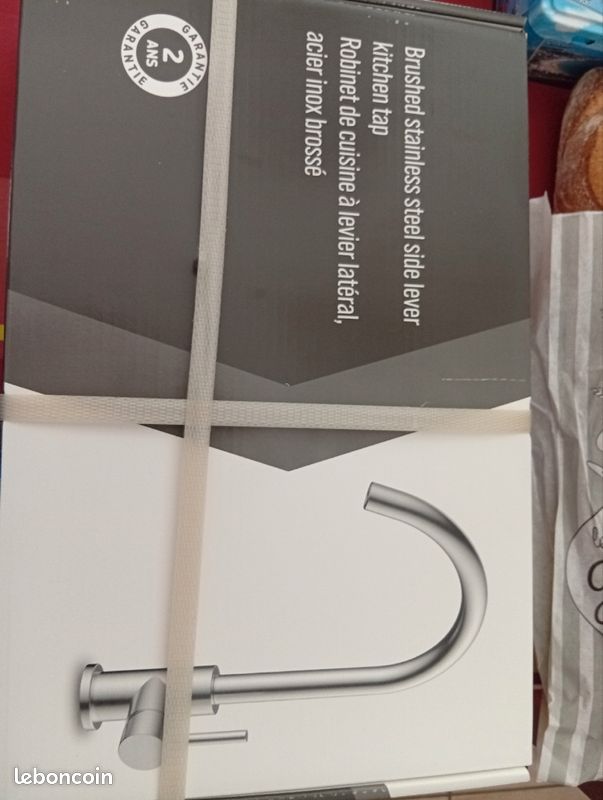 A Saisir Mitigeur Acier Inoxydable Brossé Neuf Sous Blister Petit Prix (image 1)