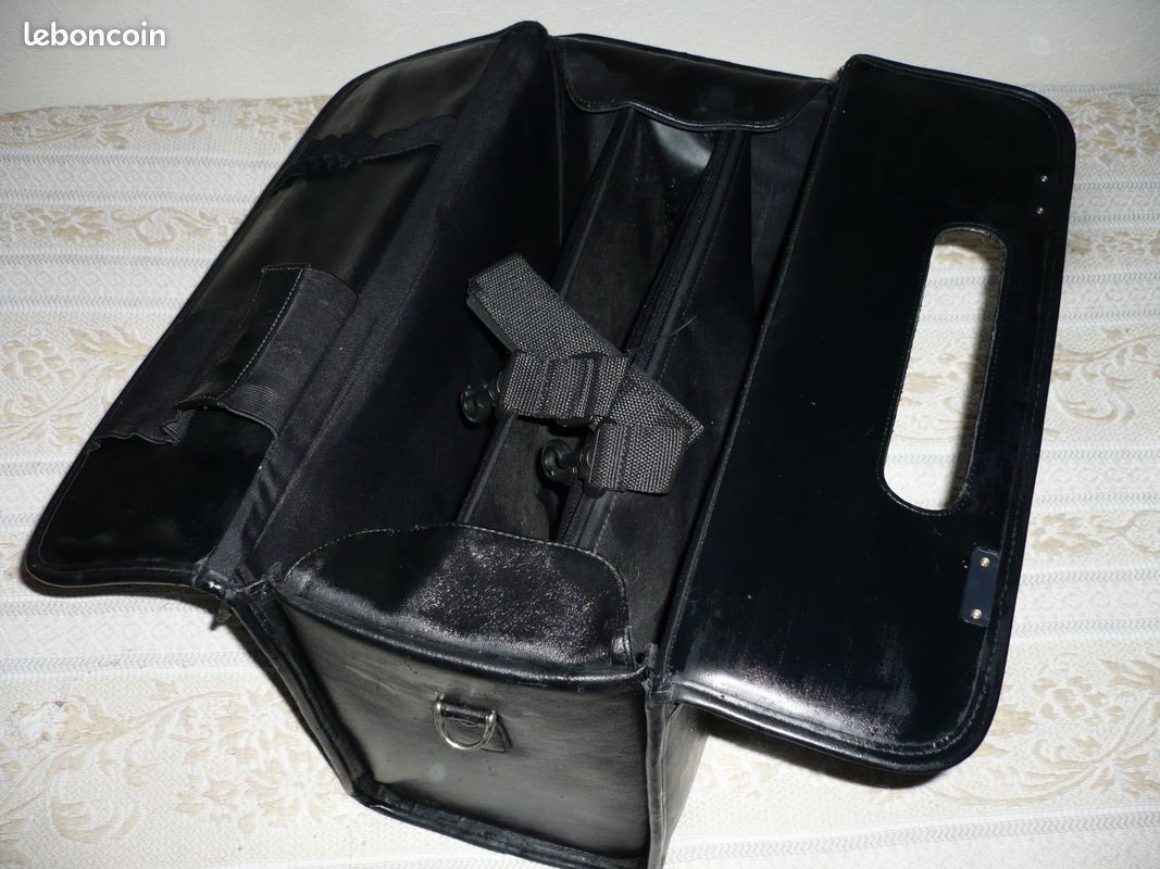 Valise aviateur pour transport documents dossiers (image 1)