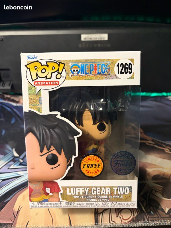 Funko PoP One Piece / Luffy Gear Two Chase (image 1)