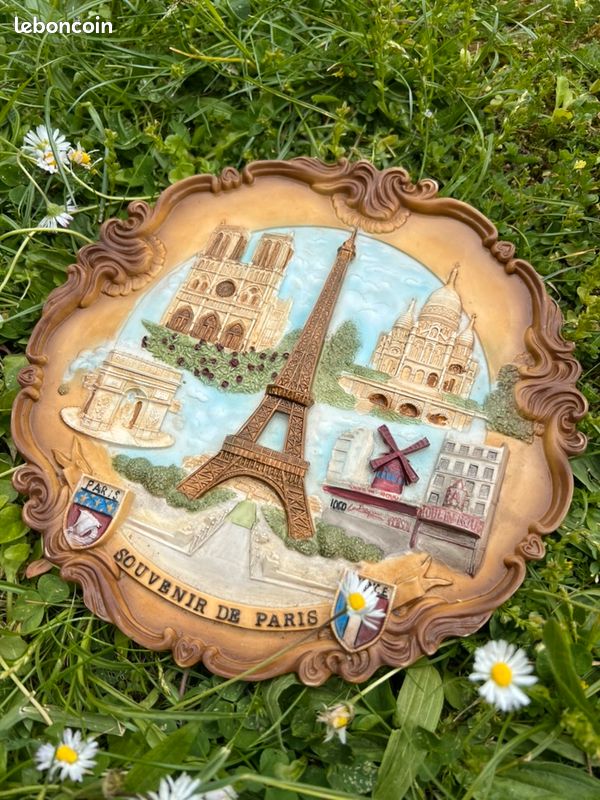 Paul Moutet - Peinture impressionniste française du XIXe siècle - cerisier dans un paysage de