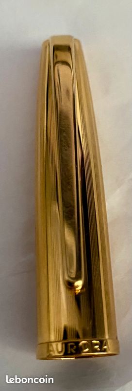 Stylo Plume Aurora RARE 'Brasil 500 Anos' - Plume En Or Massif 14k - Occasion Excellent état Avec Boîte