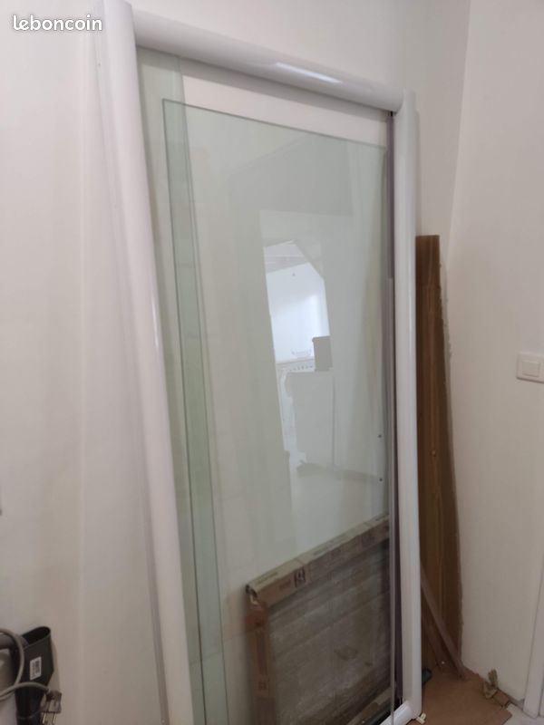 Porte de douche pivotante 90 cm (image 1)