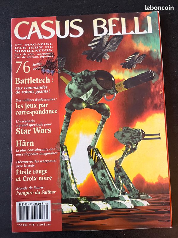 Casus Belli 61 à 63 + 76 - 6 a 8 pce (image 6)