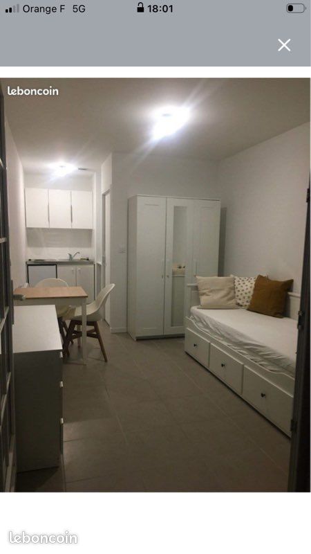 Appartement 1 pièce 18 m² · à Bordeaux · 18 m² · 570 €/mois