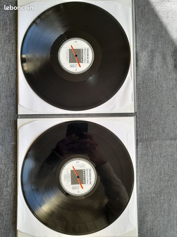 DOUBLE DISQUE VINYLE Bernard Lavilliers – Voleur De Feu (France, 1986) (image 2)