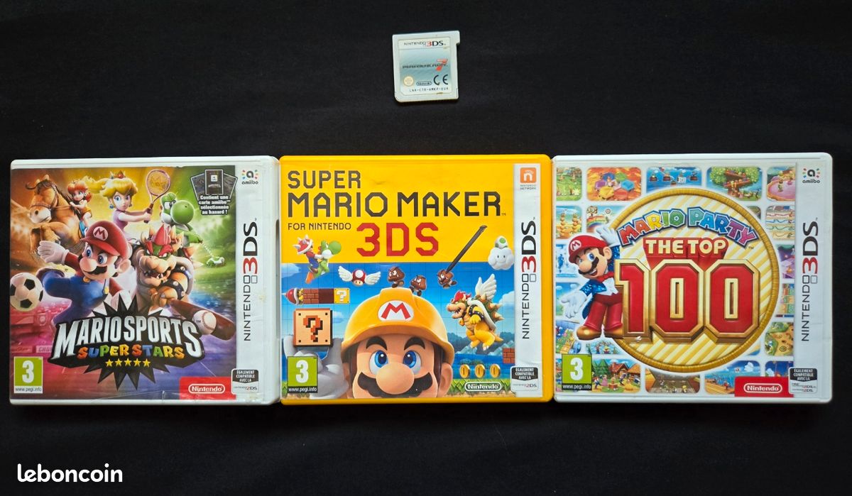 Lot de jeux Nintendo 3DS Mario Jeux vidéo