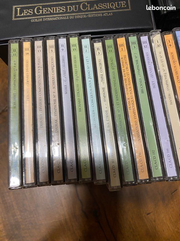 56 CD musique les génies du classique et 5 boites rangement (image 3)