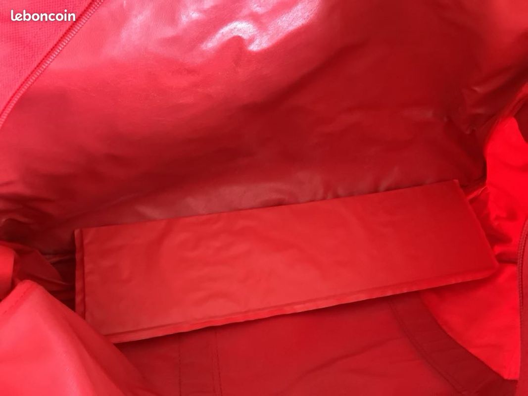 Sac en toile rouge (image 3)