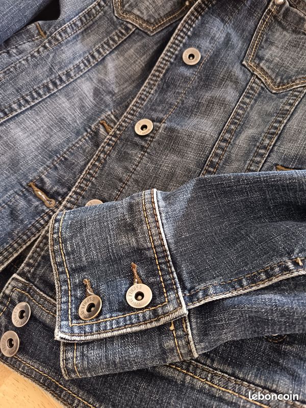 Blouson jean femme (image 1)