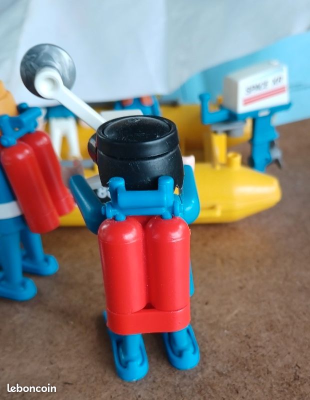Playmobil vintage bâteau Alpha 800 (11) (image 12)