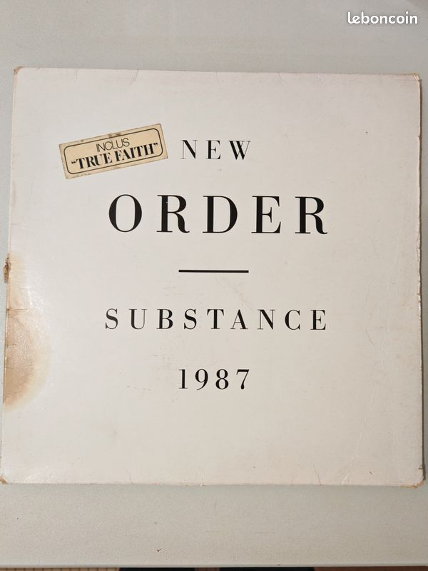 Vinyle New Order – Substance / 1987 / original (image 1)