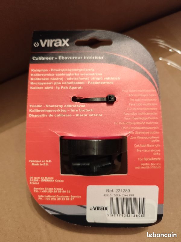 Ebavureur virax neuf réf 221280 (image 2)