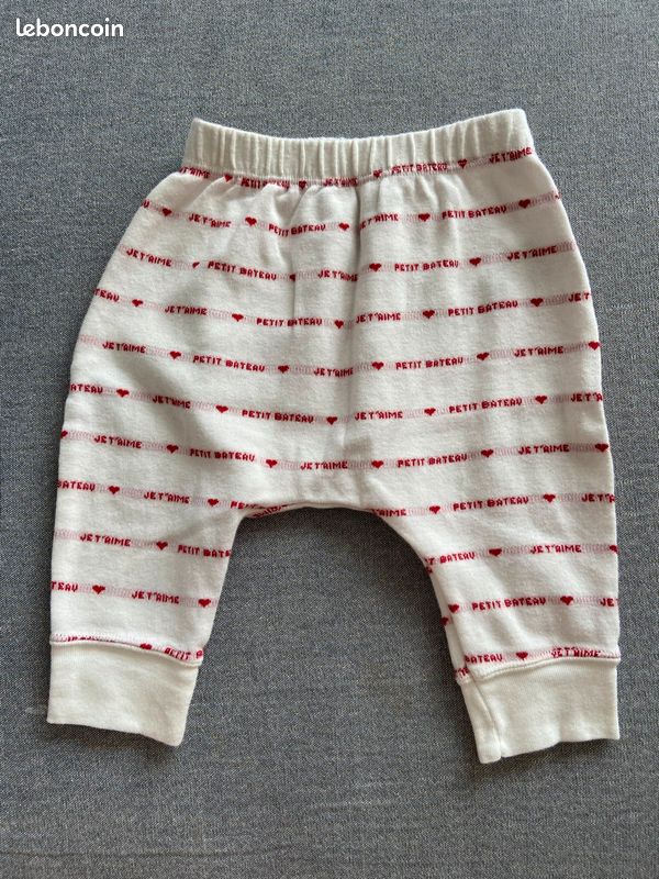 Petit Bateau - Ensemble 3 pièces coton bio bébé 3 mois (image 5)