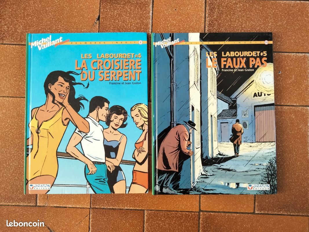 Michel Vaillant les labourdet tomes 4 et 5 (image 1)