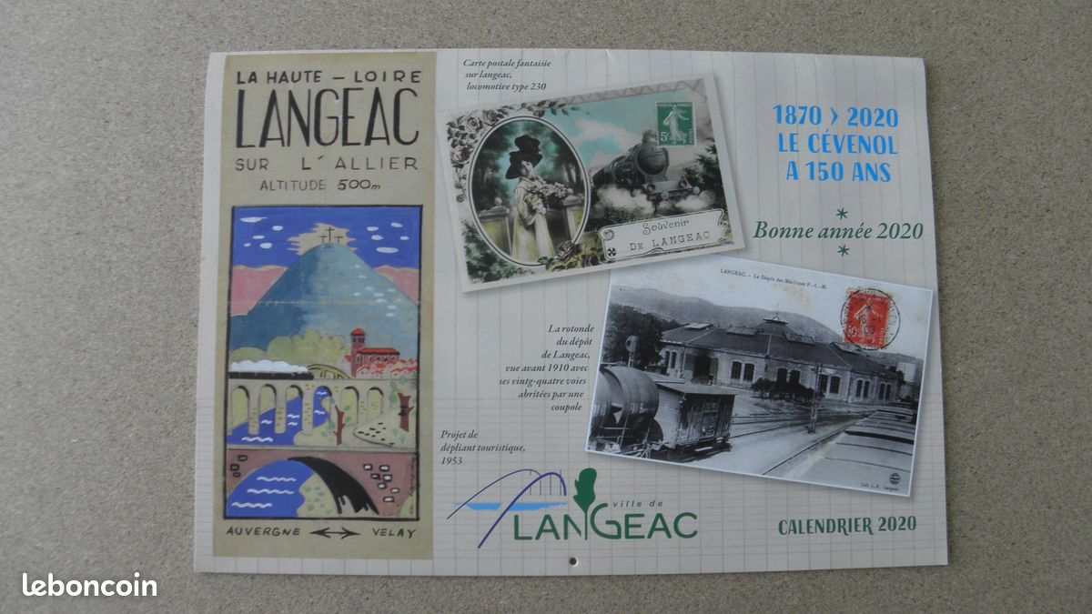Calendrier Langeac (43) (image 1)