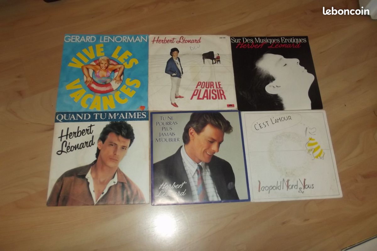 46 DISQUES 45 tours francophone (image 5)