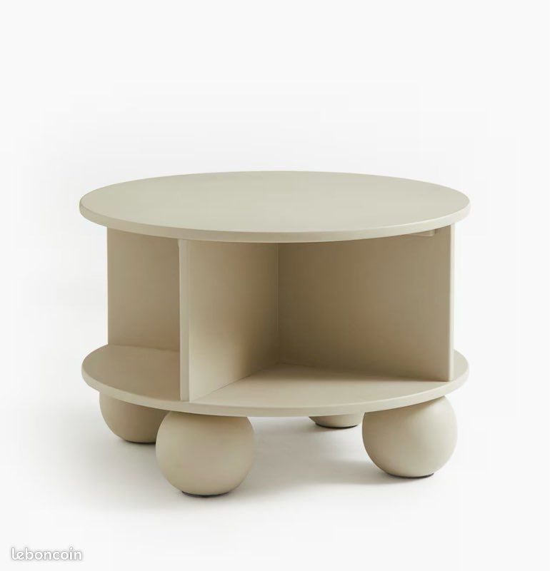 Table basse en bois de manguier neuve (image 1)