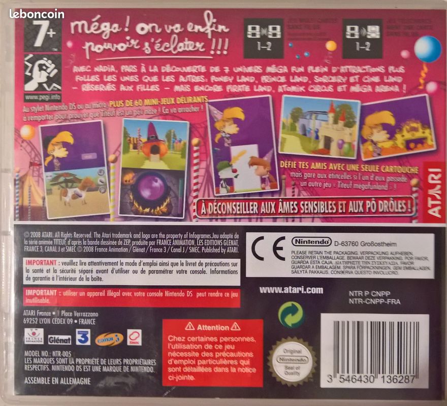 Nadia Megafun Land - Nintendo DS (image 3)