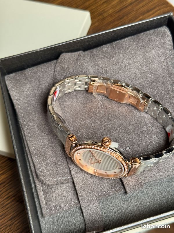 Montre Femme CERRUTI 1881 ROSE - Chronographe Suisse, Cuir, Neuve En Boîte