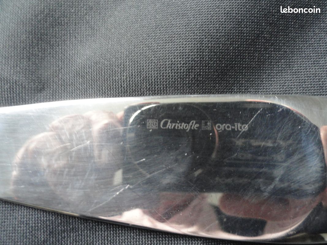 Coupe-papier / Ouvre-lettre CHRISTOFLE En Métal Argenté - Fabrication Française