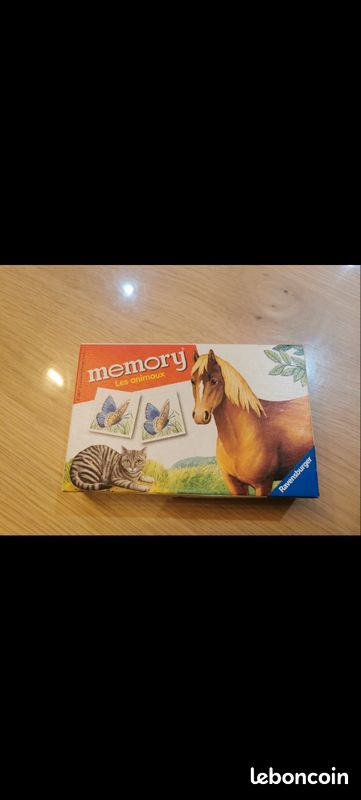 Jeu Memory des animaux (image 1)