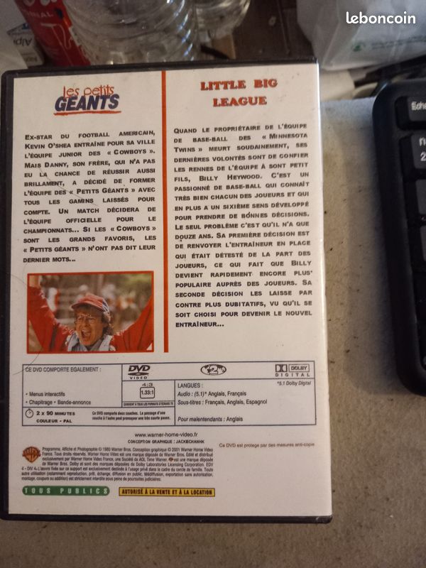 Double dvd LES petits LITTLE BIG LEAGUE (image 2)