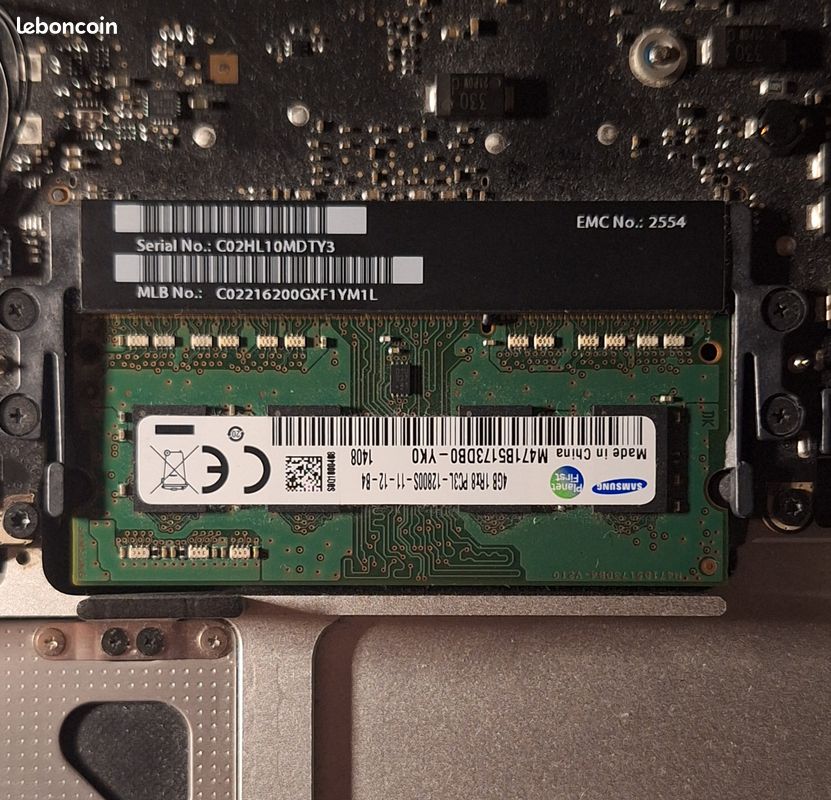Mémoire Crucial DDR3 SODIMM 1600 MHz Pour PC Portable - 8 Go, 4 Go Ou 2 Go - Garantie à Vie
