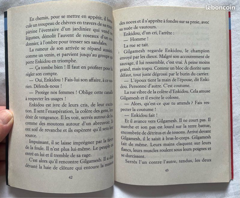Livre Le premier roi du monde l’épopée de Gilgamesh (image 2)